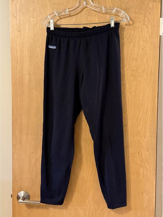 Patagonia Other - Vintage Patagonia Synchilla Fleece Pants Women's Large Black Made in USA 90s